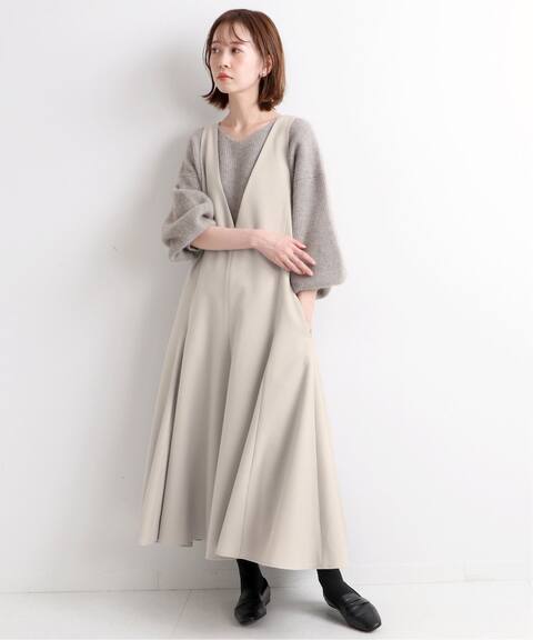 ウォッシャブル カルゼストレッチvネックワンピース Iena イエナ 公式のファッション通販 Baycrew S Store