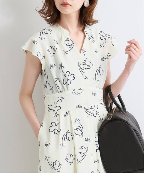 デシンプリント シャツワンピース Iena イエナ 公式のファッション通販 Baycrew S Store