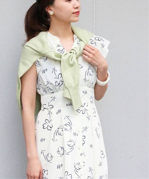 デシンプリント シャツワンピース Iena イエナ 公式のファッション通販 Baycrew S Store