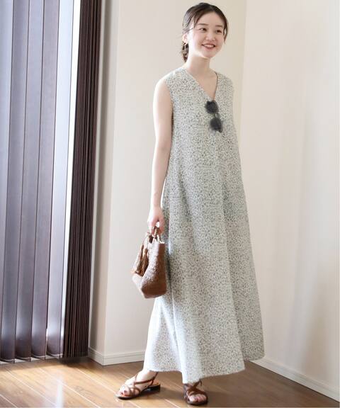 フラワープリント Vネックワンピース Iena イエナ 公式のファッション通販 Baycrew S Store