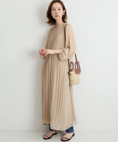 プリーツロングワンピース Iena イエナ 公式のファッション通販 Baycrew S Store