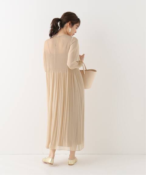 プリーツロングワンピース Iena イエナ 公式のファッション通販 Baycrew S Store