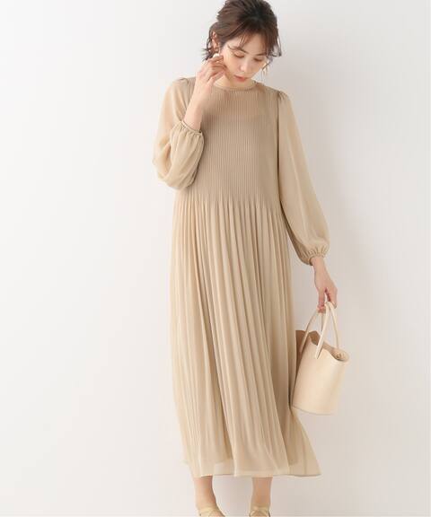 プリーツロングワンピース Iena イエナ 公式のファッション通販 Baycrew S Store