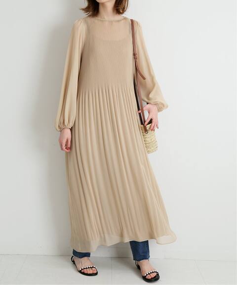 プリーツロングワンピース Iena イエナ 公式のファッション通販 Baycrew S Store