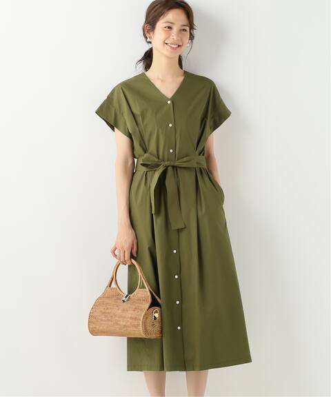 Wタック オーバーシャツワンピース Iena イエナ 公式のファッション通販 Baycrew S Store