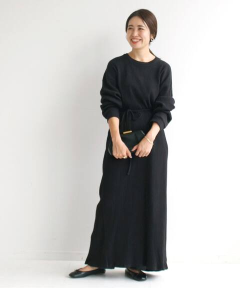 Baserange ベースレンジ Shaw Long Sleeve Kaftan ワンピース Iena イエナ 公式のファッション通販 Baycrew S Store