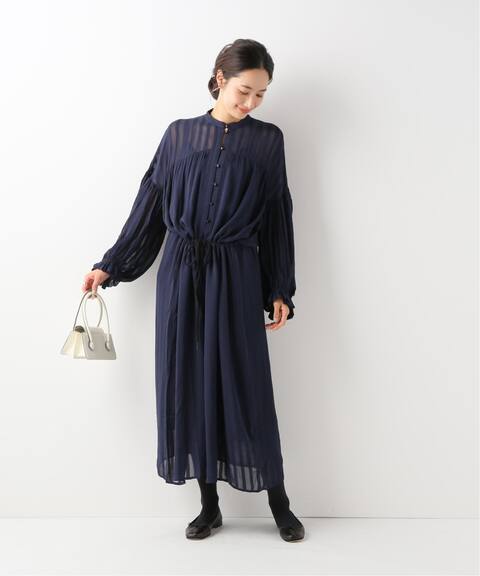Munthe ムンテ シアーストライプワンピース Iena イエナ 公式のファッション通販 Baycrew S Store