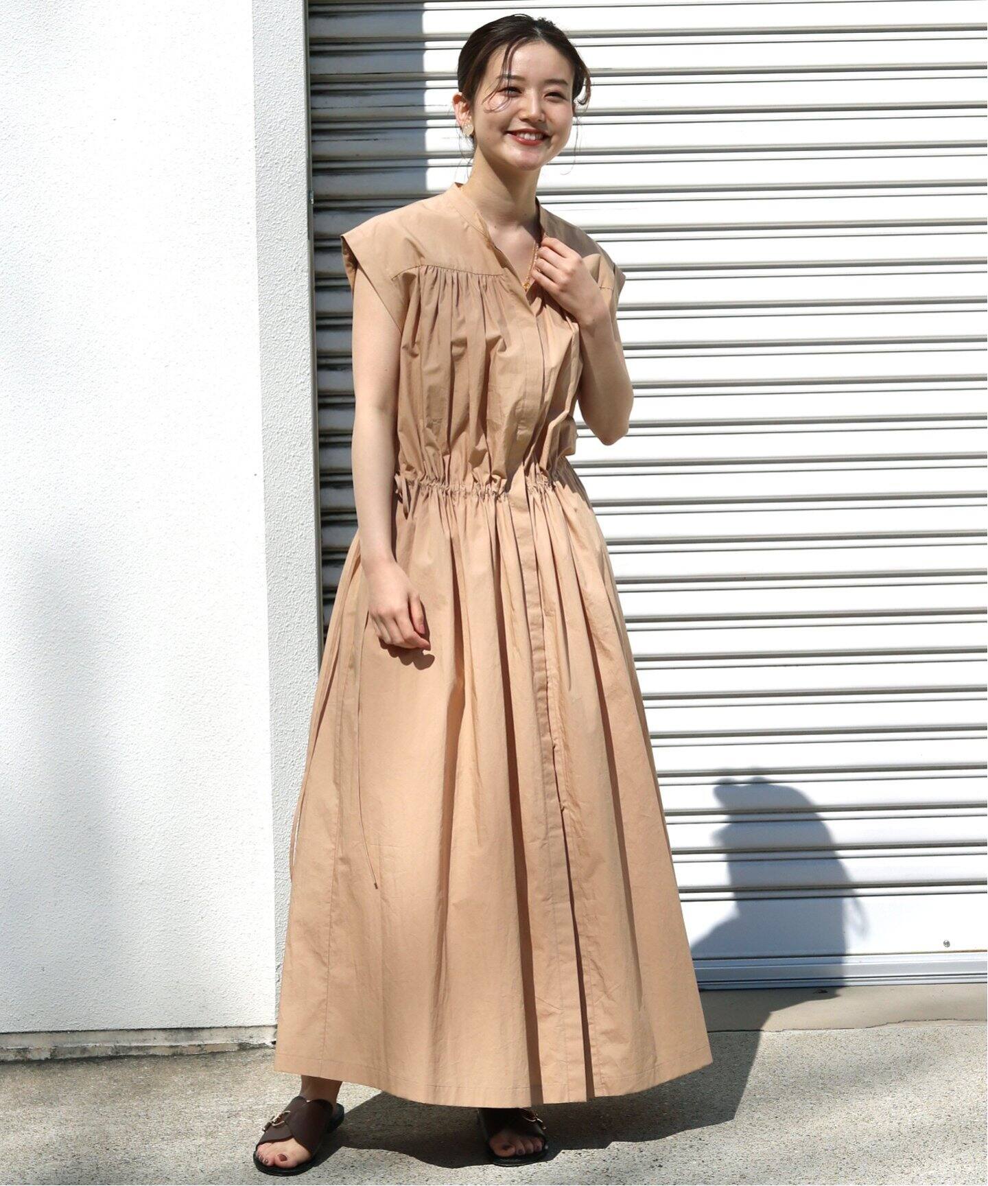 The Loom ザ ルーム Yoke ギャザーワンピース Iena イエナ 公式のファッション通販 Baycrew S Store