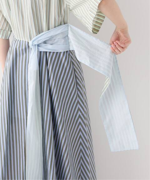 Tela テラ Poliedrico ストライプワンピース Iena イエナ 公式のファッション通販 Baycrew S Store Tela テラ Poliedrico ストライプワンピース Iena イエナ 公式のファッション通販 Baycrew S Store