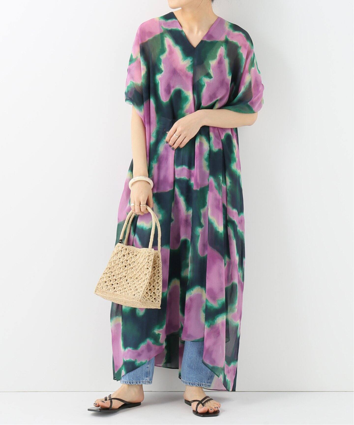 Oud ウード Tie Dye Gather ワンピース Iena イエナ 公式のファッション通販 Baycrew S Store