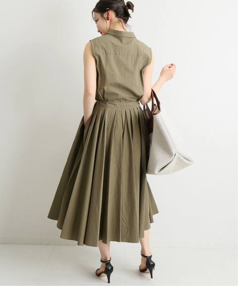 Emin Paul ノースリーブギャザーワンピース Iena イエナ 公式のファッション通販 Baycrew S Store