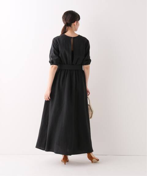 Bluebird Boulevard ヴィンテージリネンマキシドレス 5分袖 Iena イエナ 公式のファッション通販 Baycrew S Store