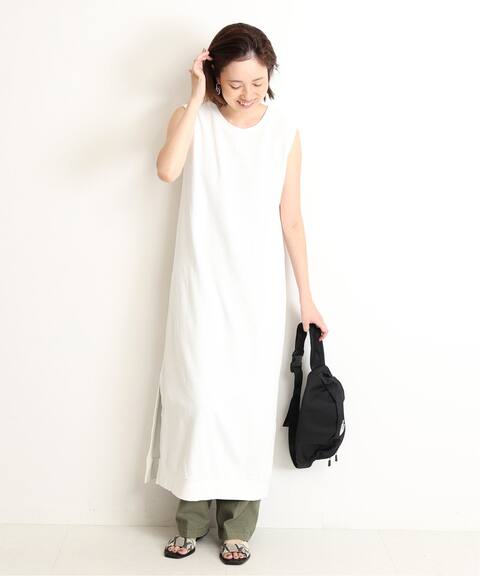 鹿の子ノースリーブワンピース Slobe Iena スローブ イエナ 公式のファッション通販 Baycrew S Store 鹿の子ノースリーブワンピース Slobe Iena スローブ イエナ 公式のファッション通販 Baycrew S Store
