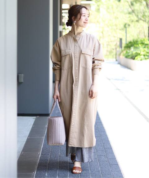 Le Denim Light Oz シャツワンピース Slobe Iena スローブ イエナ 公式のファッション通販 Baycrew S Store