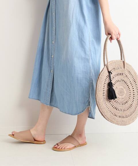 Le Denim Light Oz シャツワンピース Slobe Iena スローブ イエナ 公式のファッション通販 Baycrew S Store