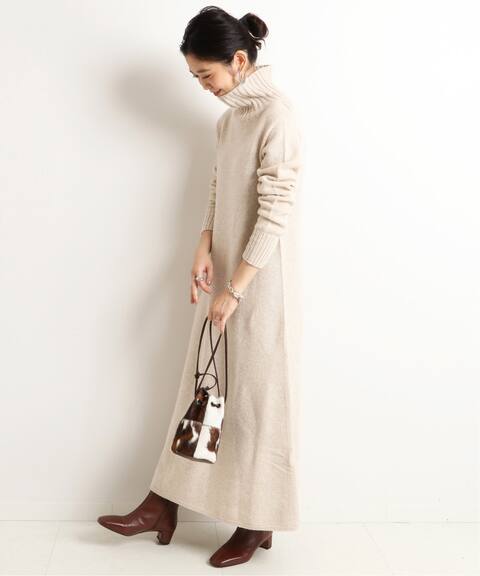 Casadel タートルフレアニットワンピース Slobe Iena スローブ イエナ 公式のファッション通販 Baycrew S Store