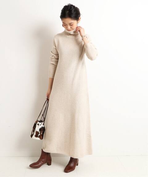 Casadel タートルフレアニットワンピース Slobe Iena スローブ イエナ 公式のファッション通販 Baycrew S Store Casadel タートルフレアニットワンピース Slobe Iena スローブ イエナ 公式のファッション通販 Baycrew S Store