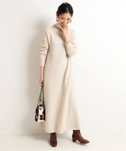 Casadel タートルフレアニットワンピース Slobe Iena スローブ イエナ 公式のファッション通販 Baycrew S Store