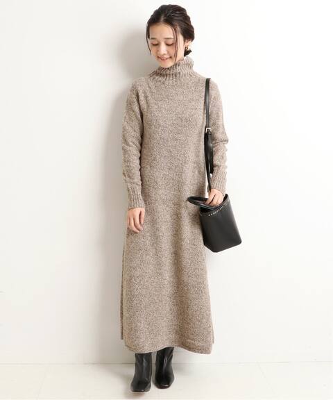 Casadel タートルフレアニットワンピース Slobe Iena スローブ イエナ 公式のファッション通販 Baycrew S Store