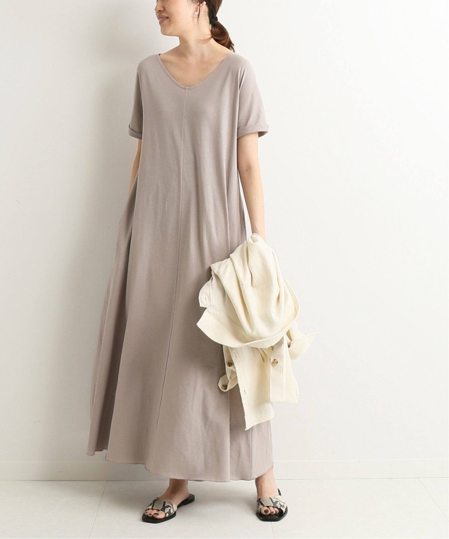 希少 大人気 63 2ガス強撚フライスワンピース 選べるサイズ展開