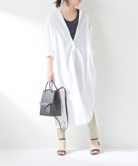 タイプライターシャツワンピース Slobe Iena スローブ イエナ 公式のファッション通販 Baycrew S Store タイプライターシャツワンピース Slobe Iena スローブ イエナ 公式のファッション通販 Baycrew S Store