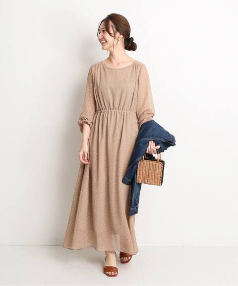 ドット楊柳ワンピース Slobe Iena スローブ イエナ 公式のファッション通販 Baycrew S Store