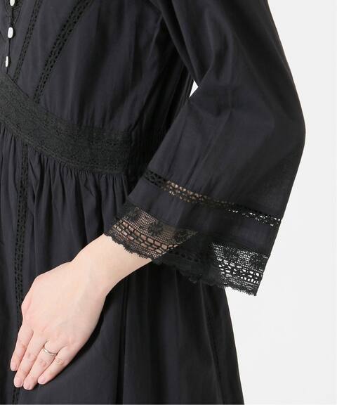 マニーレースvネックロングワンピース Slobe Iena スローブ イエナ 公式のファッション通販 Baycrew S Store