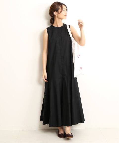 タイプライター切り替えフレアワンピース Slobe Iena スローブ イエナ 公式のファッション通販 Baycrew S Store