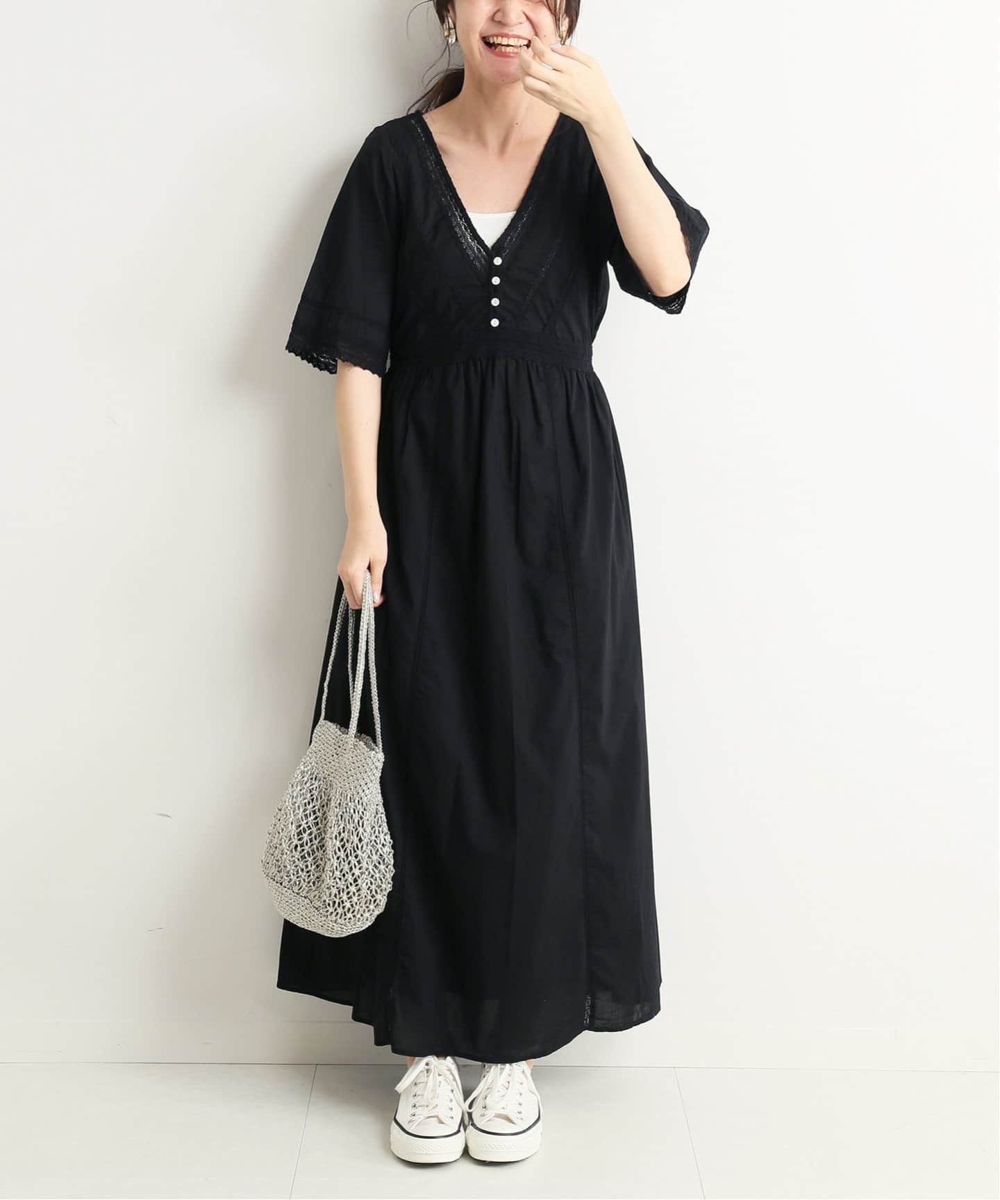 マキシワン Iena マニーレースハーフスリーブワンピースの通販 By ゆか S Shop イエナスローブならラクマ Slobe スローブイエナ スローブイ