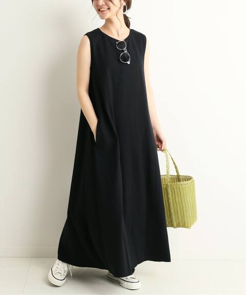 天竺ノースリーブフレアワンピース Slobe Iena スローブ イエナ 公式のファッション通販 Baycrew S Store