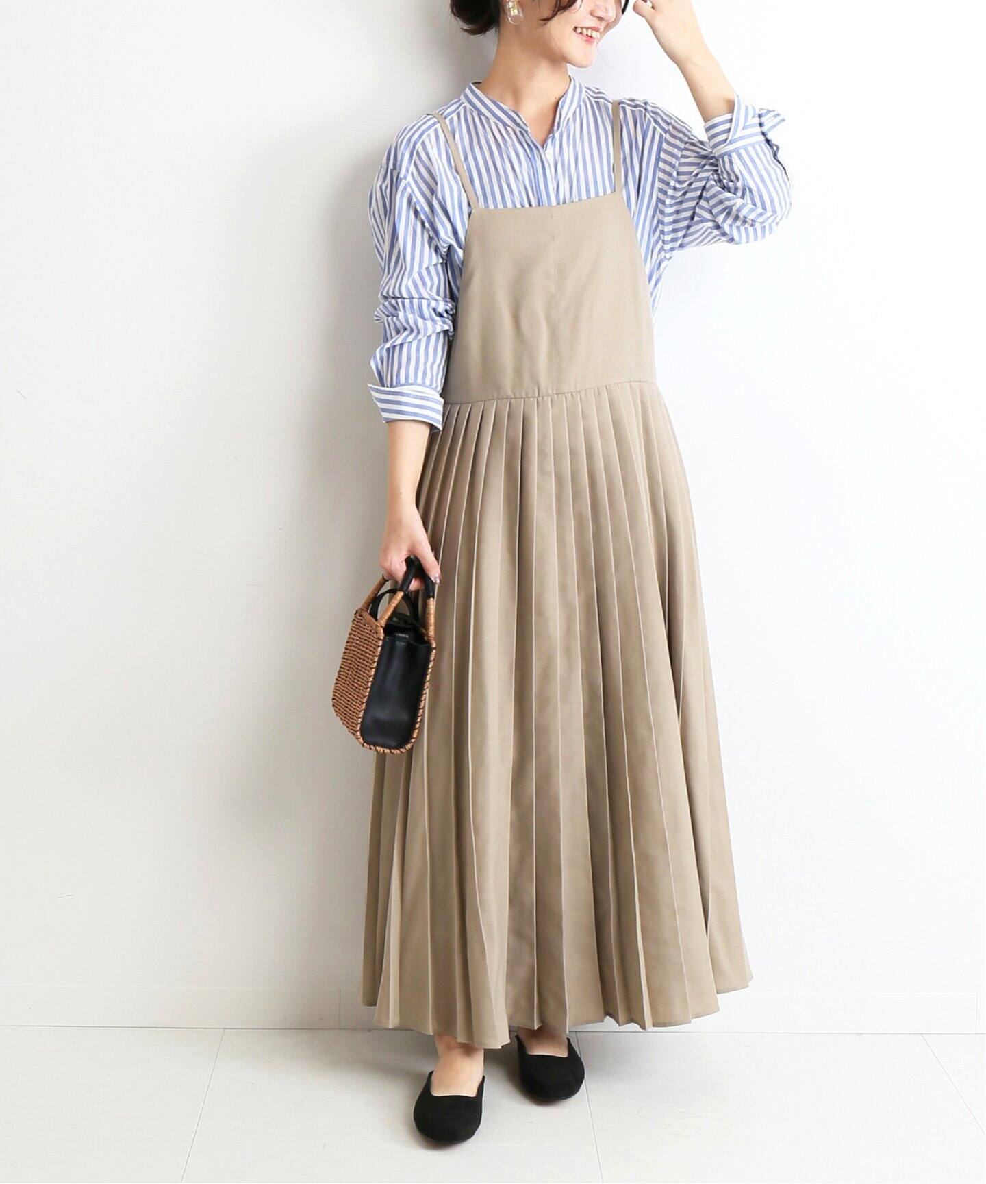 プリーツキャミワンピース Slobe Iena スローブ イエナ 公式のファッション通販 Baycrew S Store