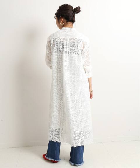 ウォッシャブルレースシャツワンピース Slobe Iena スローブ イエナ 公式のファッション通販 Baycrew S Store