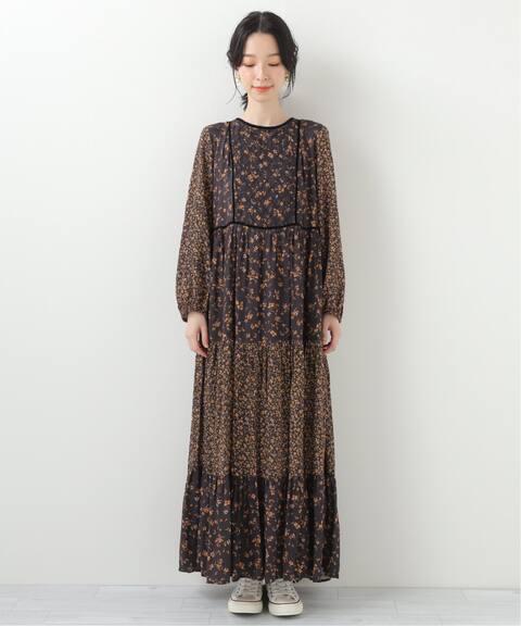 マルチパターンフラワーワンピース Slobe Iena スローブ イエナ 公式のファッション通販 Baycrew S Store