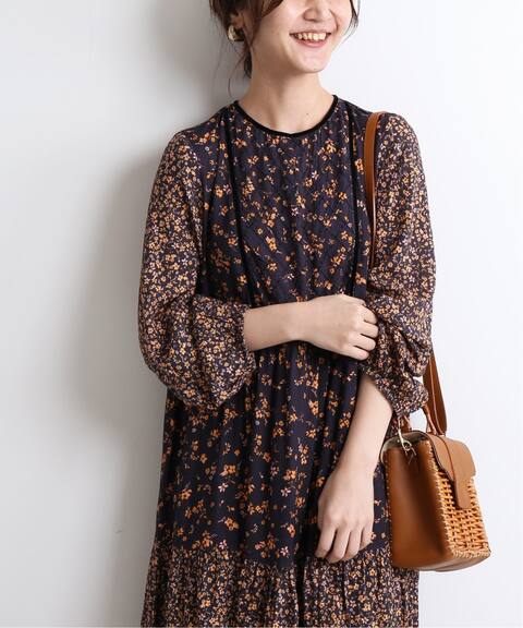 マルチパターンフラワーワンピース Slobe Iena スローブ イエナ 公式のファッション通販 Baycrew S Store