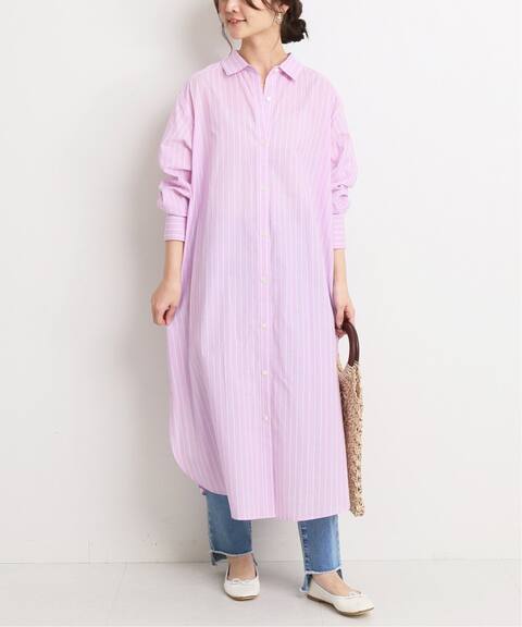 Somelos コットンロングシャツワンピース Slobe Iena スローブ イエナ 公式のファッション通販 Baycrew S Store