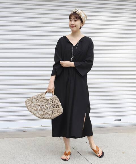 リネン混ピンタックワンピース Slobe Iena スローブ イエナ 公式のファッション通販 Baycrew S Store