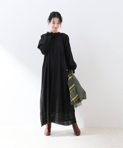 コットンレースギャザーワンピース Slobe Iena スローブ イエナ 公式のファッション通販 Baycrew S Store