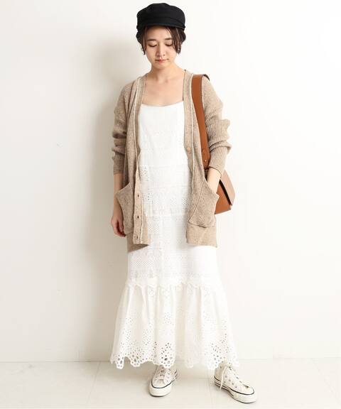 レースパッチワークキャミワンピース Slobe Iena スローブ イエナ 公式のファッション通販 Baycrew S Store