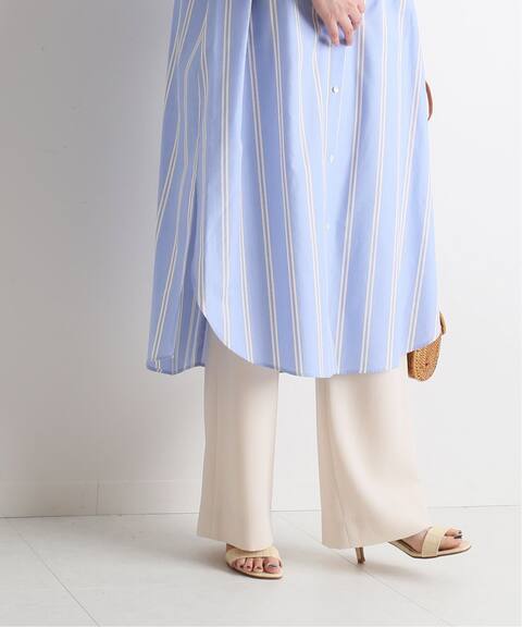 ストライプロングシャツワンピース Slobe Iena スローブ イエナ 公式のファッション通販 Baycrew S Store