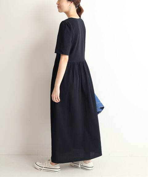 フロントボタンvネック ロングワンピース Slobe Iena スローブ イエナ 公式のファッション通販 Baycrew S Store