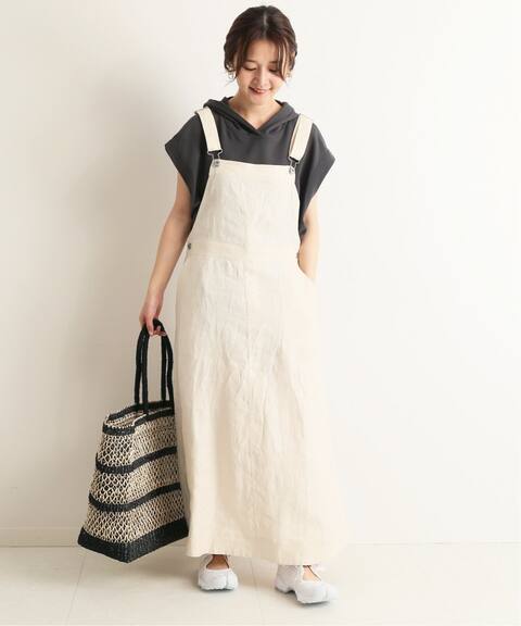 リネンジャンパースカート Slobe Iena スローブ イエナ 公式のファッション通販 Baycrew S Store