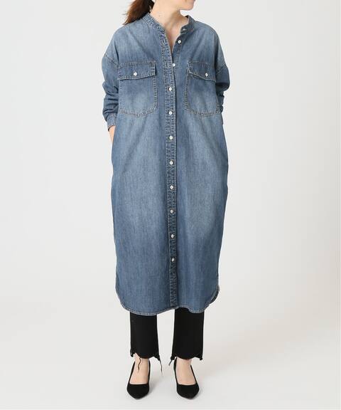 追加2 Le Denim ロングワンピース Slobe Iena スローブ イエナ 公式のファッション通販 Baycrew S Store