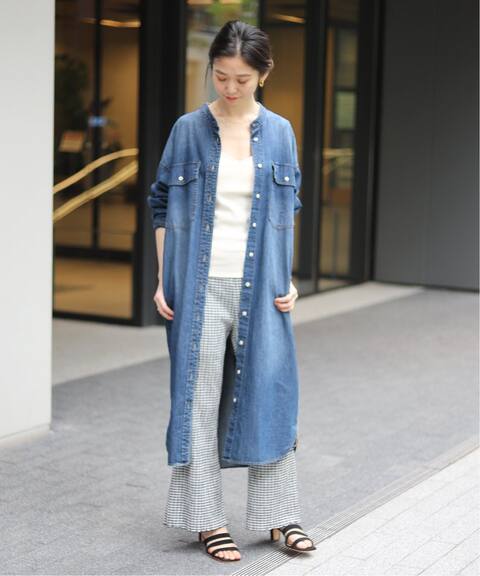 追加2 Le Denim ロングワンピース Slobe Iena スローブ イエナ 公式のファッション通販 Baycrew S Store
