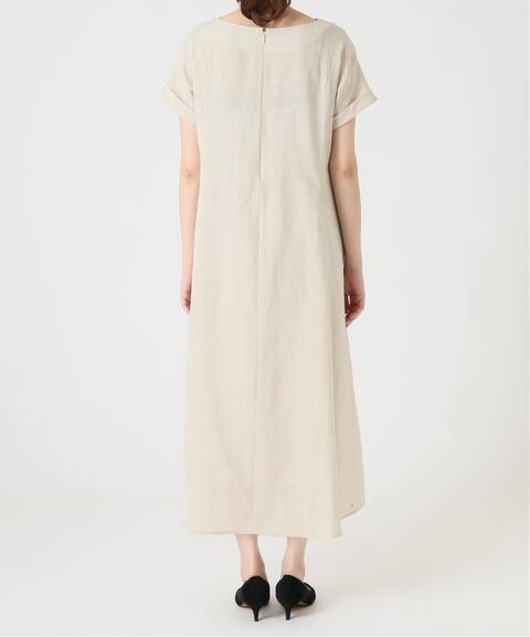 リネン混vネックロングワンピース Slobe Iena スローブ イエナ 公式のファッション通販 Baycrew S Store