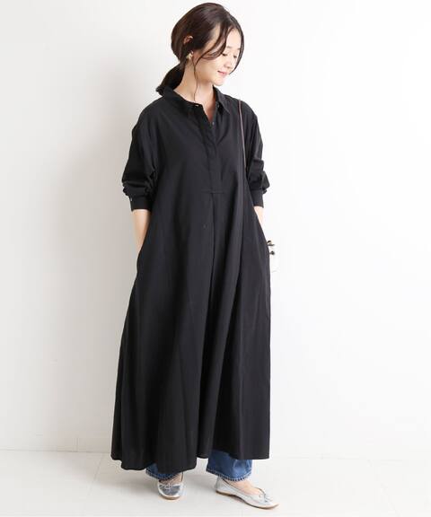 ロングシャツドレス Slobe Iena スローブ イエナ 公式のファッション通販 Baycrew S Store ロングシャツドレス Slobe Iena スローブ イエナ 公式のファッション通販 Baycrew S Store