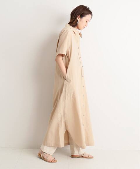 コットンロングシャツワンピース Slobe Iena スローブ イエナ 公式のファッション通販 Baycrew S Store