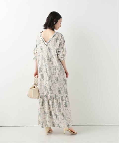 Slobe Iena Fim小花幾何ロングワンピース Slobe Iena スローブ イエナ 公式のファッション通販 Baycrew S Store