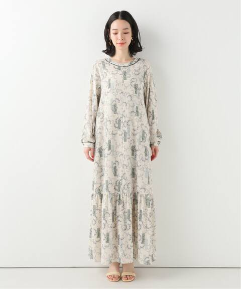 Slobe Iena Fim小花幾何ロングワンピース Slobe Iena スローブ イエナ 公式のファッション通販 Baycrew S Store