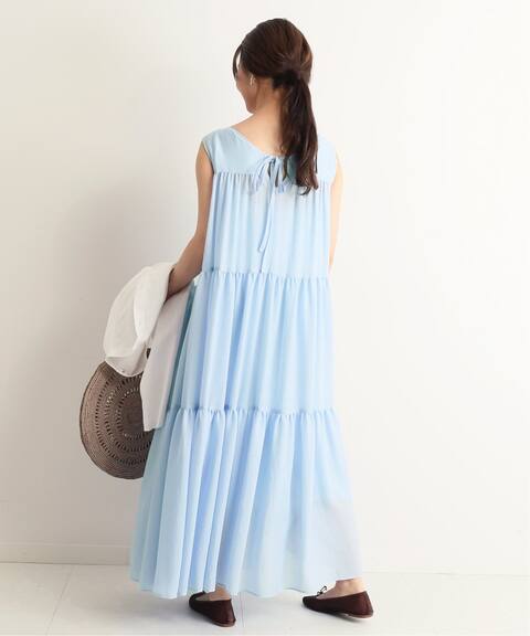 Classy Closet Slobe バックデザインティアードワンピース Slobe Iena スローブ イエナ 公式のファッション通販 Baycrew S Store Classy Closet Slobe バックデザインティアードワンピース Slobe Iena スローブ イエナ 公式のファッション通販 Baycrew S Store