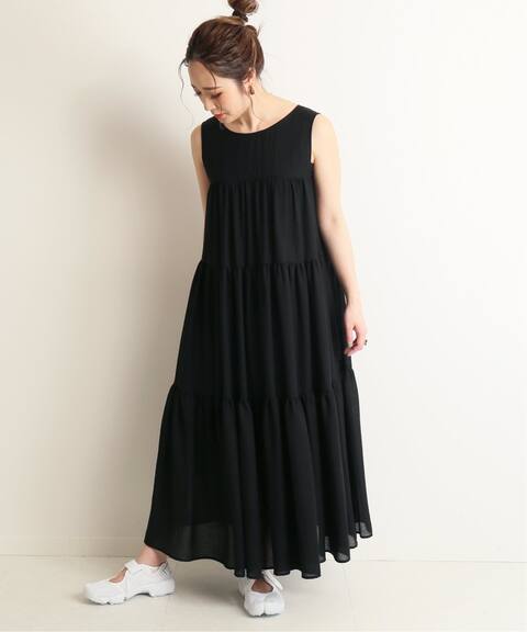 Classy Closet Slobe バックデザインティアードワンピース Slobe Iena スローブ イエナ 公式のファッション通販 Baycrew S Store